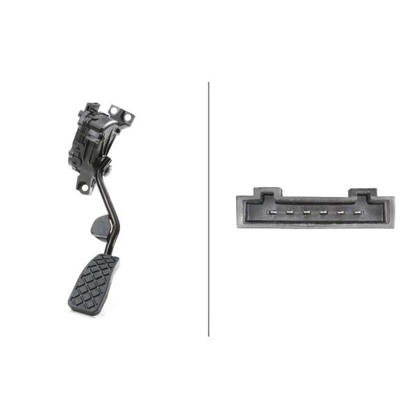 HELLA 770-701 Accelerator Pedal Position Sensor