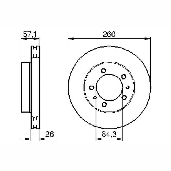 WABCO 9617221607 Parking Brake Valve