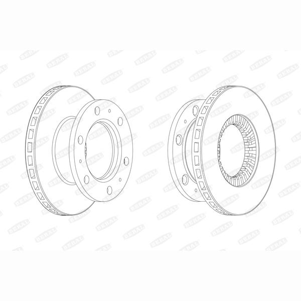 BERAL BCR112A Brake Disc