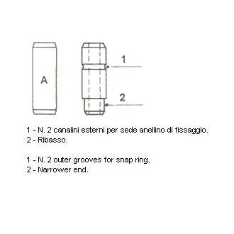 METELLI 01-1352 Valve Guide