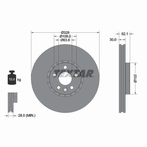 AUTOFREN SEINSA D7-113C Brake Caliper Guide Sleeve Kit