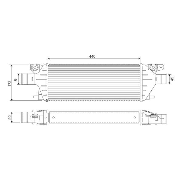 VALEO VAL818379 Charge Air Cooler