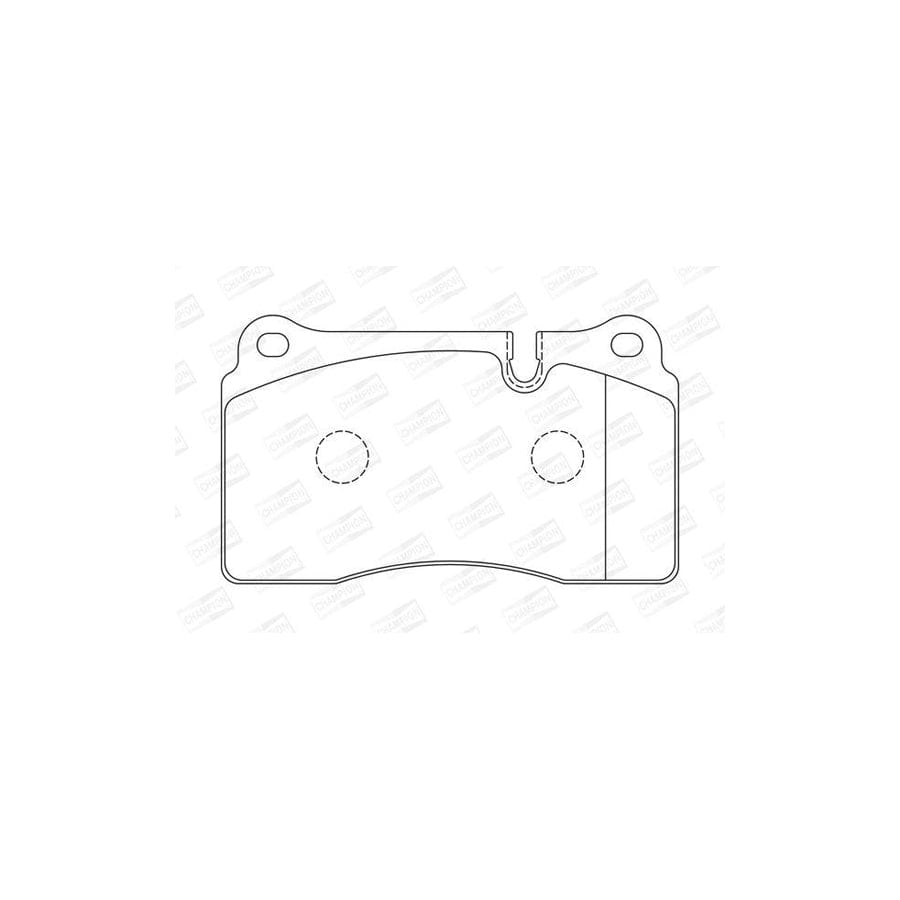 Champion 573279Ch Brake Pad Set