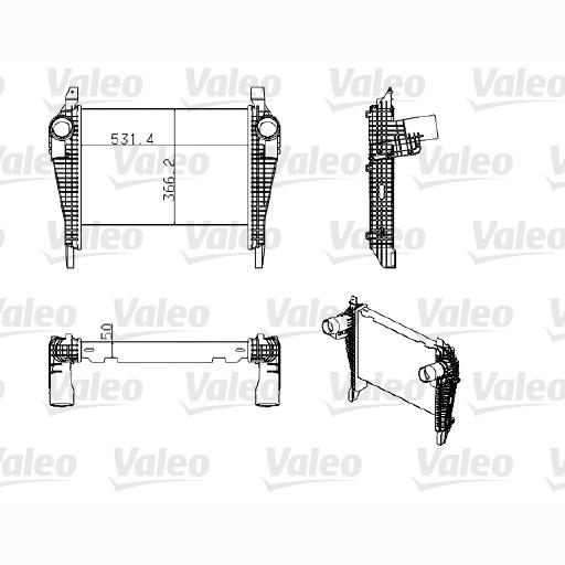 VALEO VAL818778 Charge Air Cooler