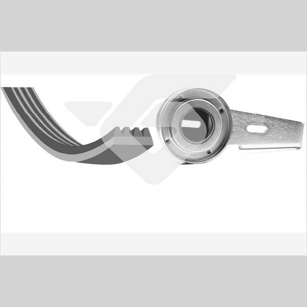 HUTCHINSON HUKHV65 V-Ribbed Belt Set