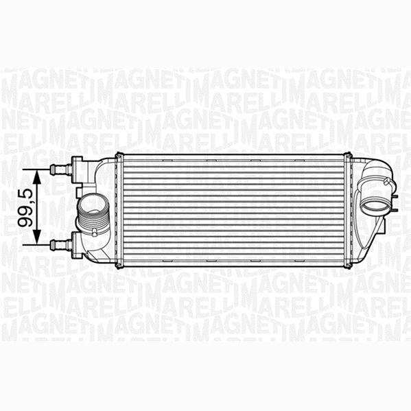 MAGNETI MARELLI 351319201500 Charge Air Cooler