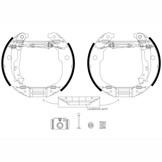 TRW MOTO BHR266E Brake Caliper