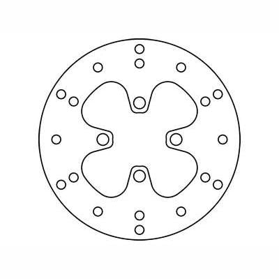 TRW MOTO MST257 Brake Disc