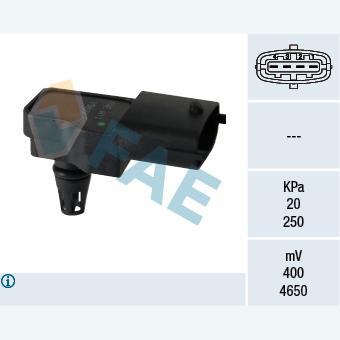 FAE AE15097 Intake Manifold Pressure Sensor