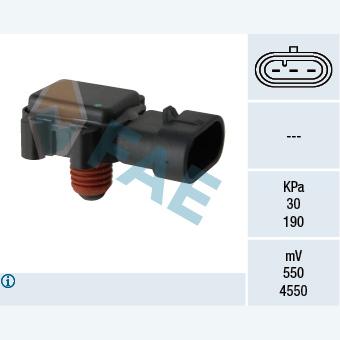 FAE AE15079 Intake Manifold Pressure Sensor
