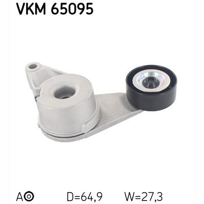 SKF VKM65095 V-Ribbed Belt Tensioner Pulley
