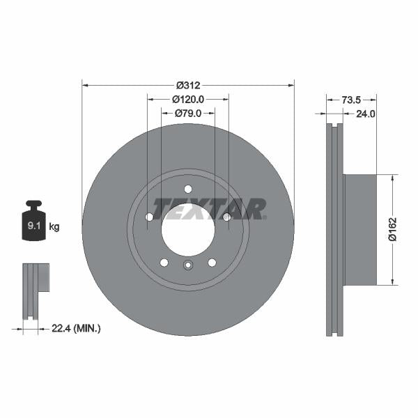 AUTOFREN SEINSA D7-083C Disc Brake Caliper Repair Kit