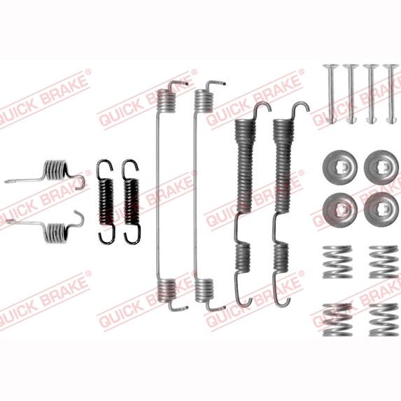 QUICK BRAKE QB105-0785 Brake Shoes Accessory Kit