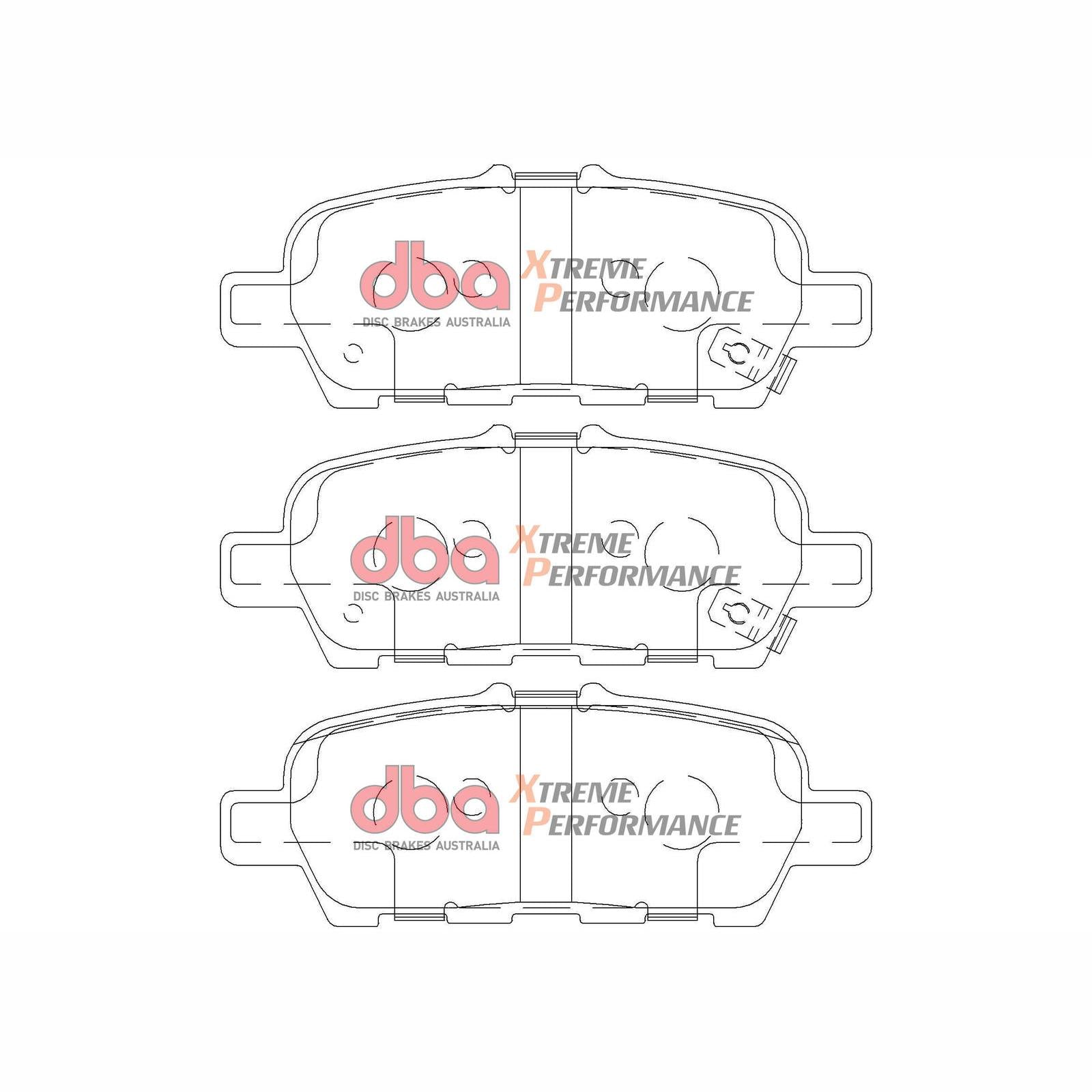 DBA DB2340XP High Performance Brake Pad Set