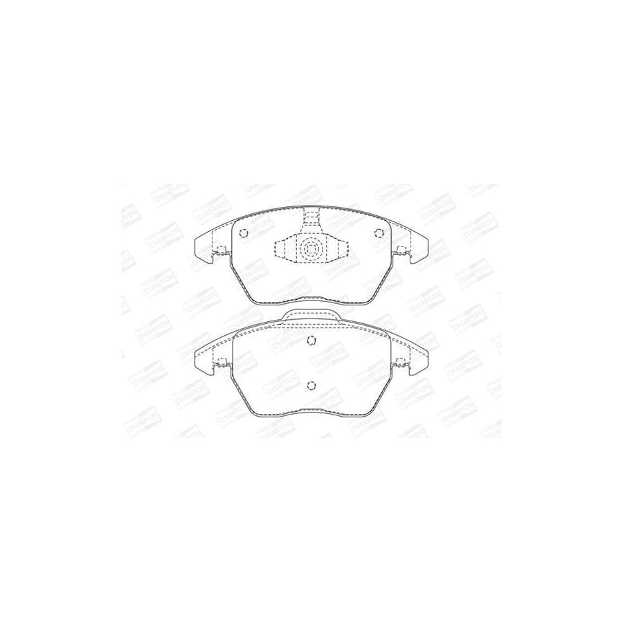 Champion 573134Ch Brake Pad Set