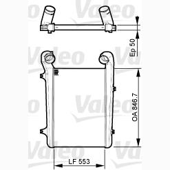 VALEO VAL817369 Charge Air Cooler
