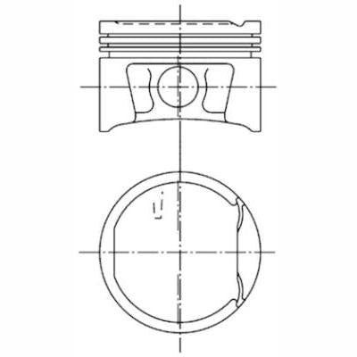 KOLBENSCHMIDT 99746600 Piston