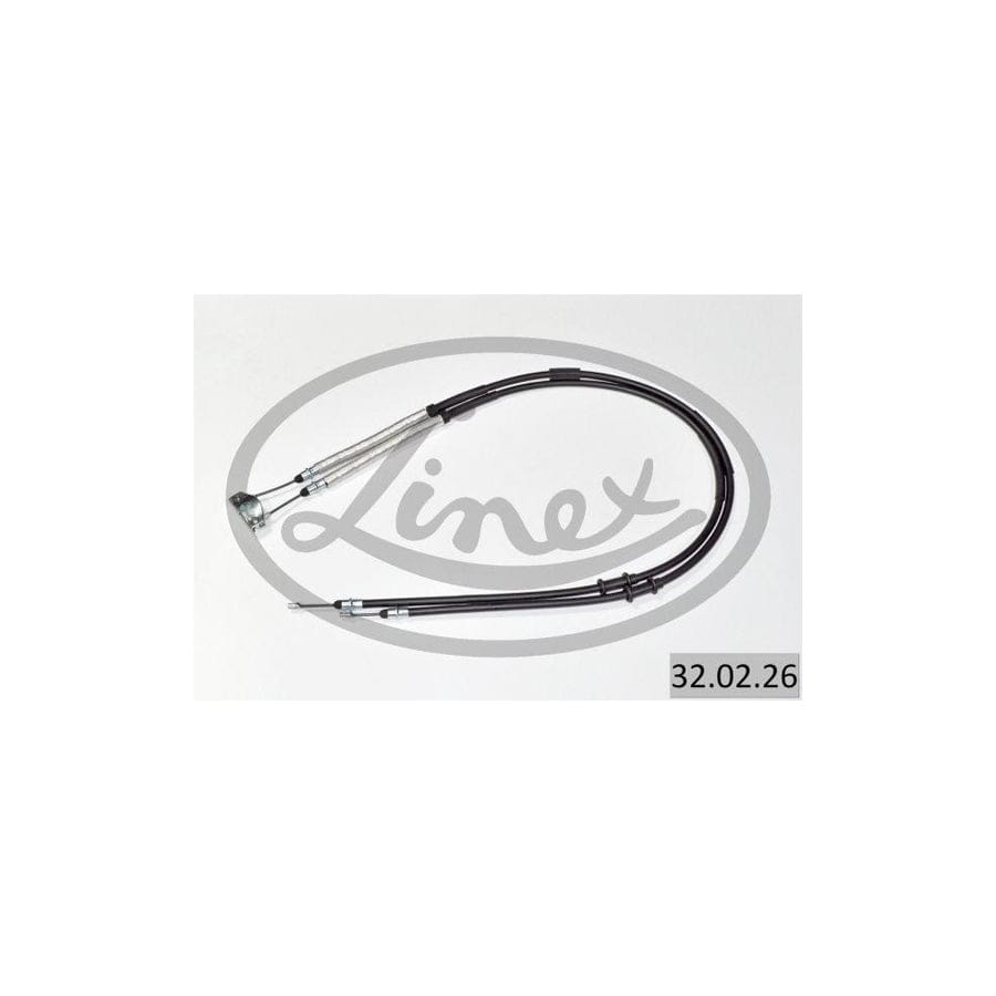 Linex 32.02.26 Cable, Service Brake for Opel Corsa D Hatchback (S07)