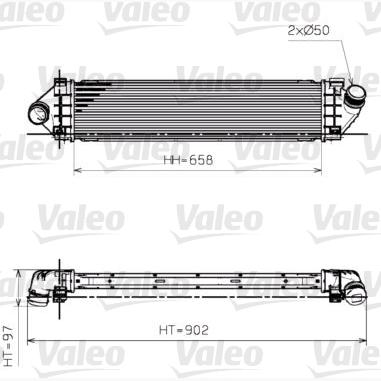 VALEO VAL818246 Charge Air Cooler
