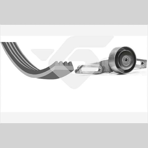 HUTCHINSON HUKHV89 V-Ribbed Belt Set