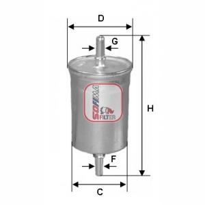 SOFIMA S1825B Fuel Filter