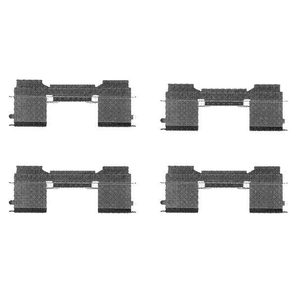 TEXTAR 82073700 Disc Brake Pad Accessory Kit