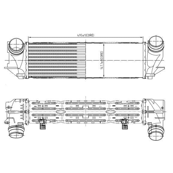 NRF NRF309065 Charge Air Cooler
