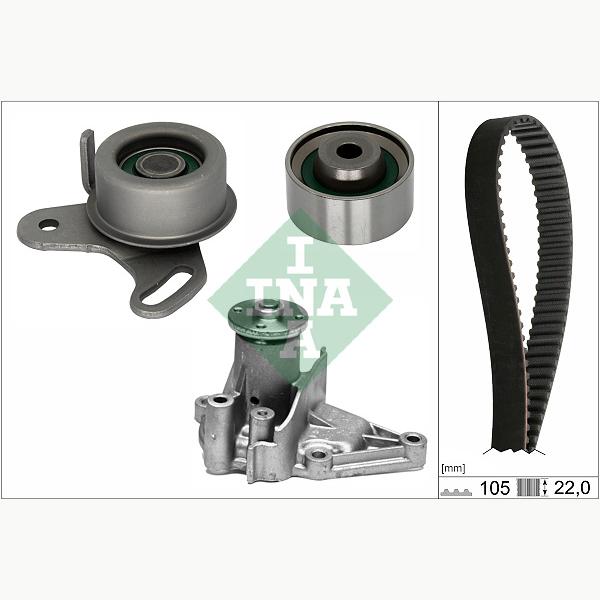 INA 530042731 Water Pump & Timing Belt Kit