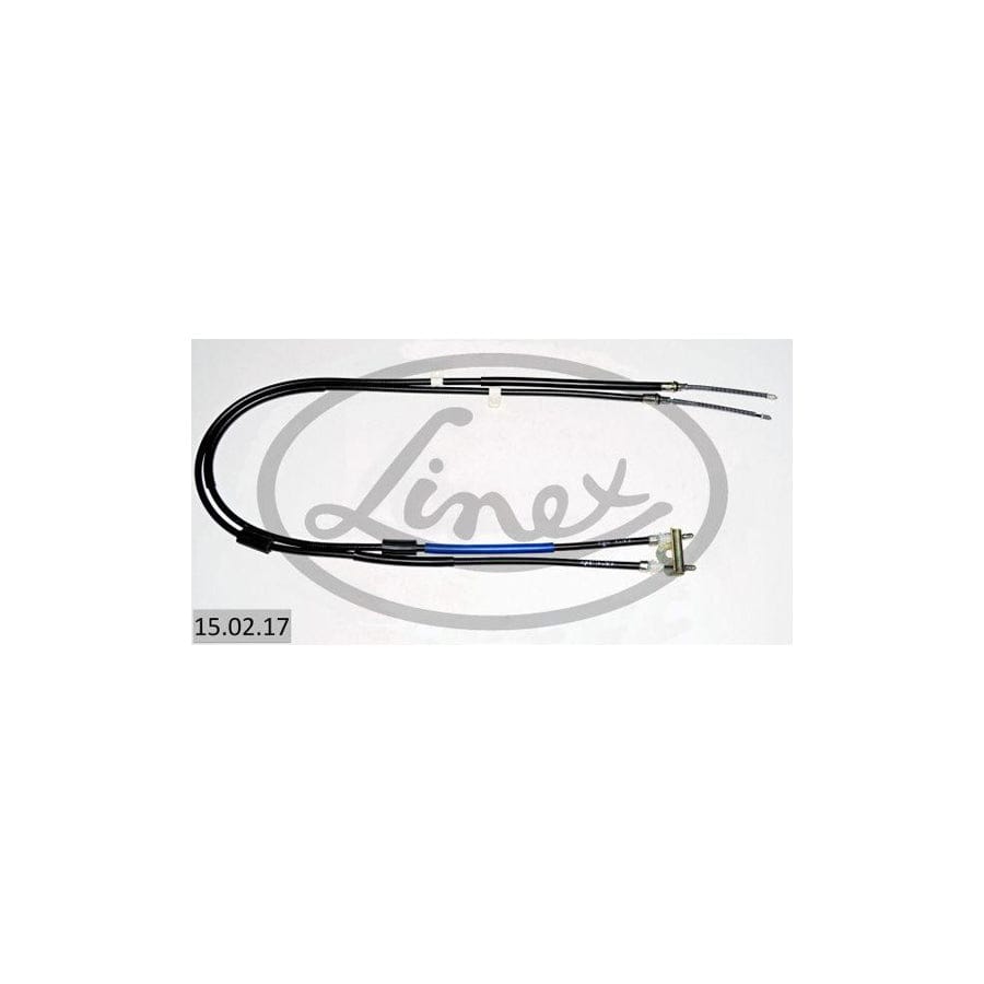 Linex 15.02.17 Cable, Service Brake for Ford Ka Hatchback (Rb)