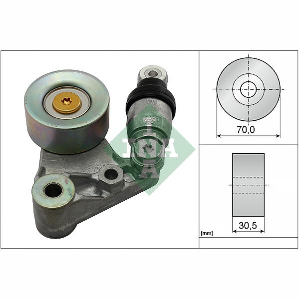 INA 534062910 V-Ribbed Belt Tensioner Lever