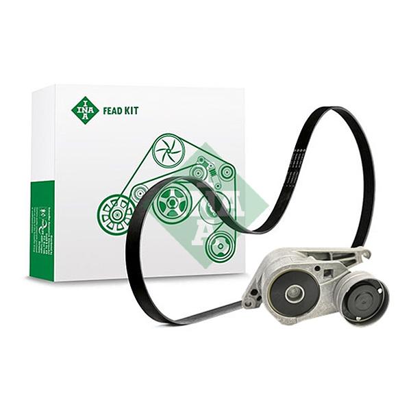 INA 529416610 V-Ribbed Belt Set
