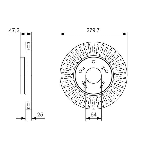 WABCO 9617232100 Parking Brake Valve