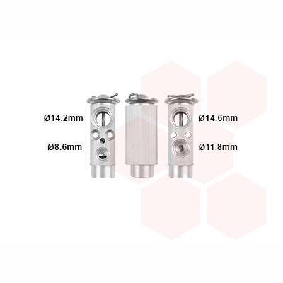 VAN WEZEL WEZ77001046 Air Conditioning Expansion Valve