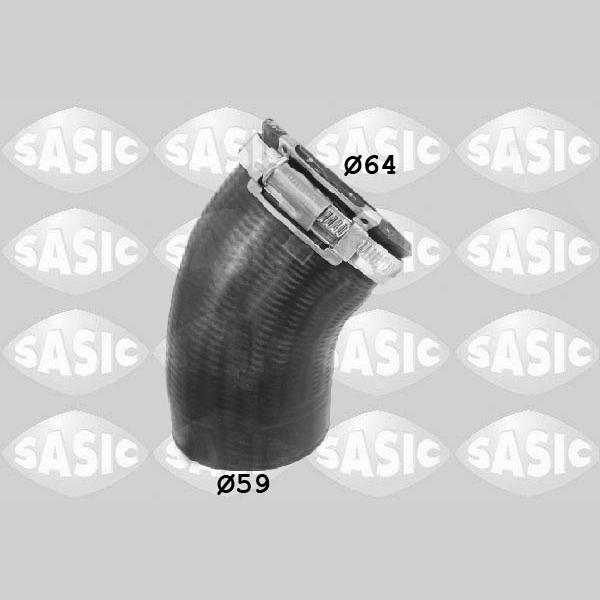 SASIC SAS3336120 Charge Air Hose