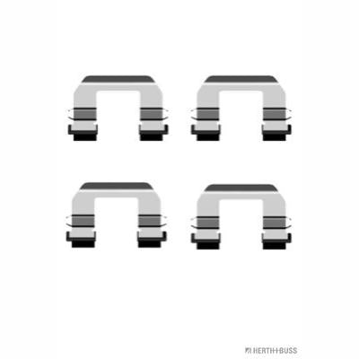 HERTH+BUSS JAKOPARTS J3660306 Disc Brake Pad Accessory Kit
