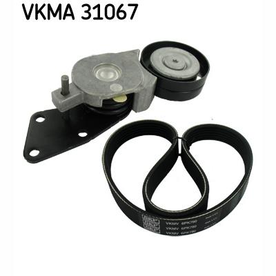 SKF VKMA31067 V-Ribbed Belt Set