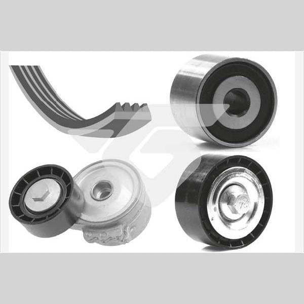 HUTCHINSON HUKHV124 V-Ribbed Belt Set