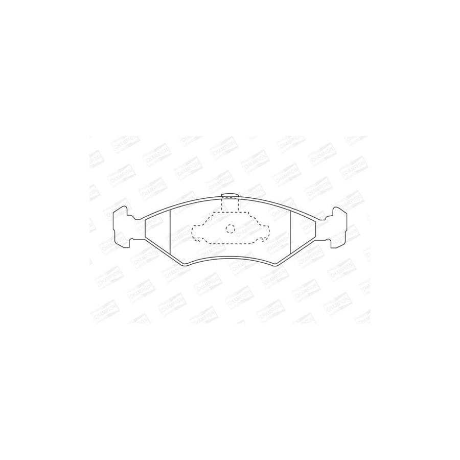 Champion 571914Ch Brake Pad Set