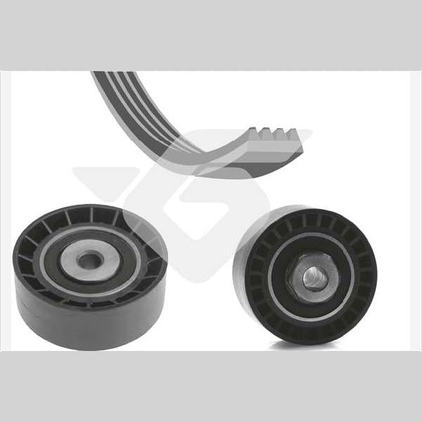HUTCHINSON HUKHV154 V-Ribbed Belt Set