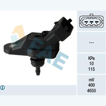 FAE AE15054 Intake Manifold Pressure Sensor