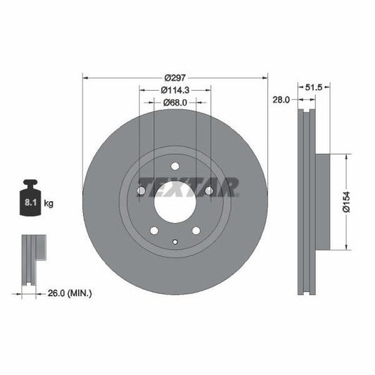 QUICK BRAKE QB113-0033X Brake Caliper Guide Sleeve Kit