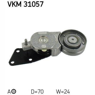 SKF VKM31057 V-Ribbed Belt Tensioner Pulley