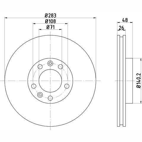 BBP 16416BBP Brake Caliper Guide Bellow