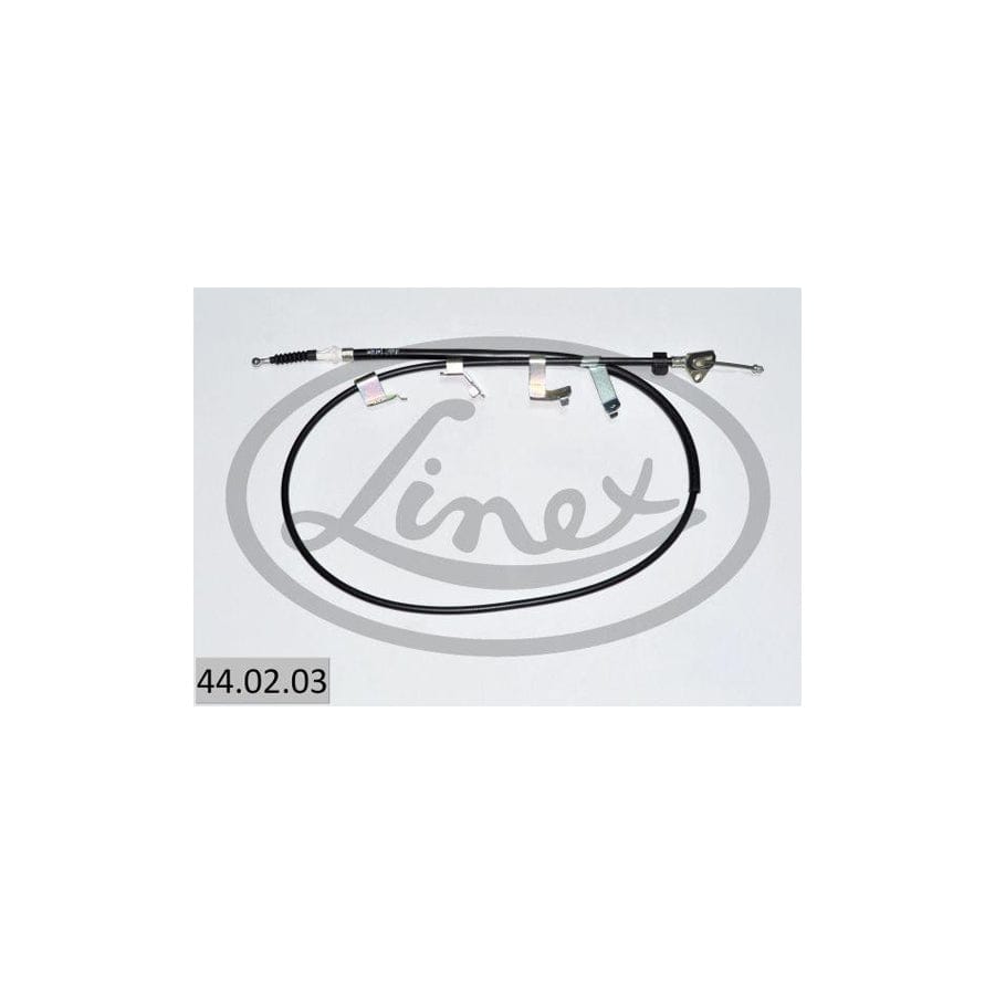 Linex 44.02.03 Cable, Service Brake for Toyota Auris Hatchback (E15)