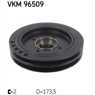 SKF VKM96509 Crankshaft Belt Pulley