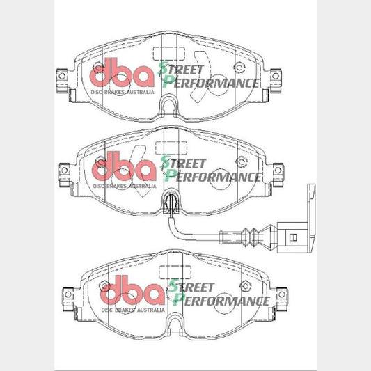 DBA DB2383SP High Performance Brake Pad Set