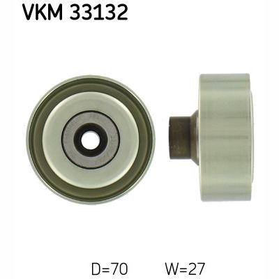 SKF VKM33132 V-Ribbed Belt Deflection/Guide Pulley