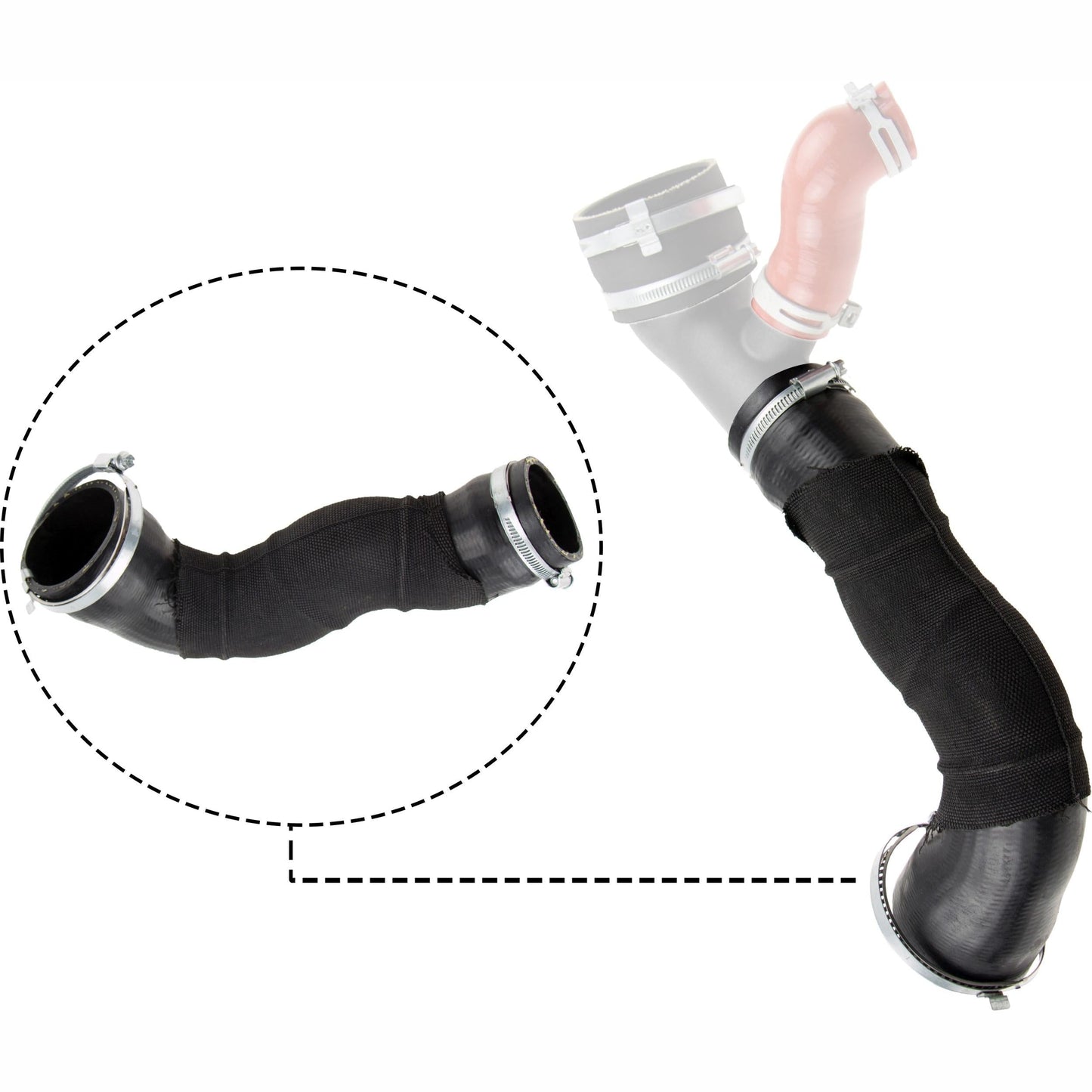 GATES GAT09-0652 Charge Air Hose