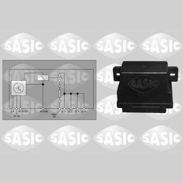 SASIC SAS9316001 Glow Plug System Relay