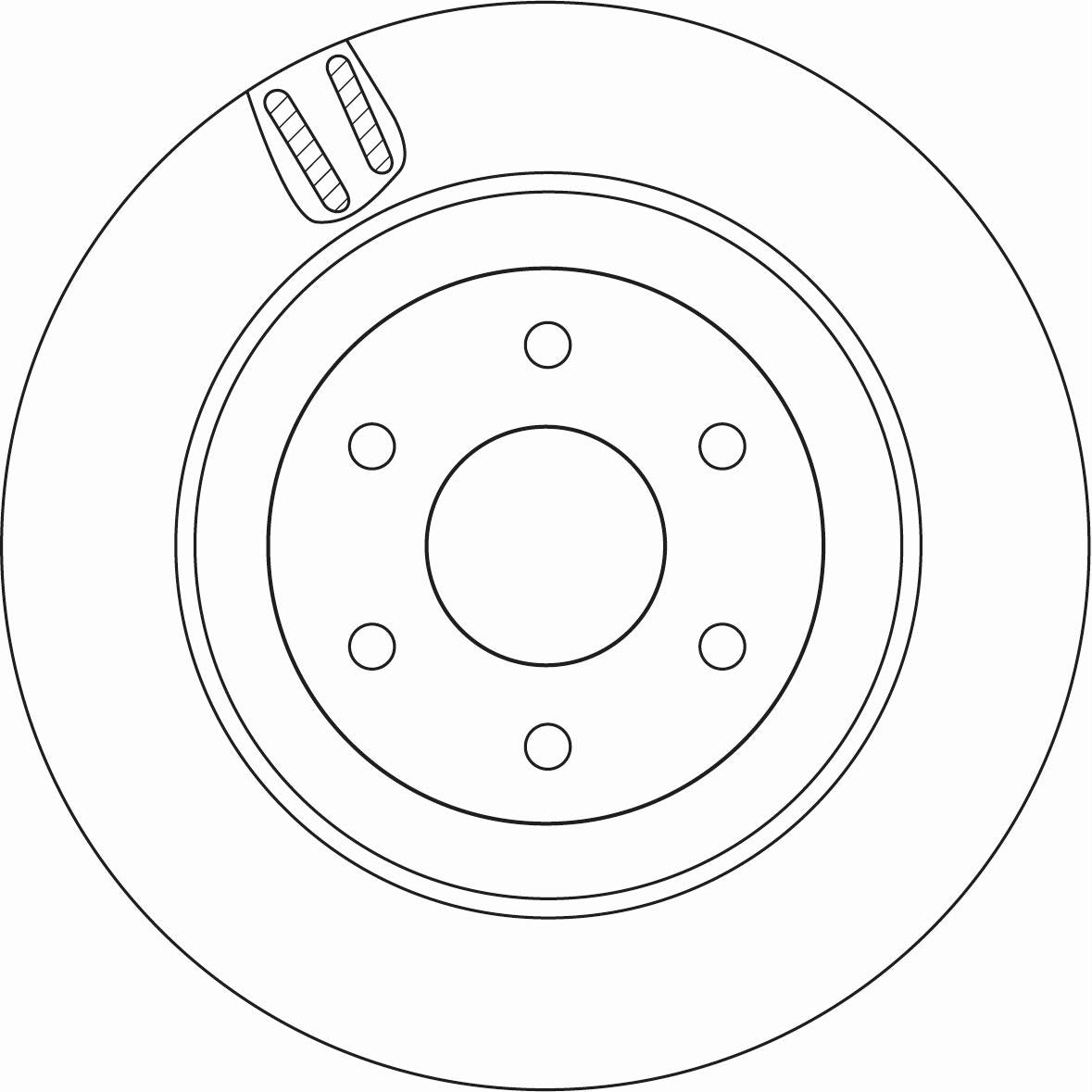 TRW MOTO DF6967 Brake Disc